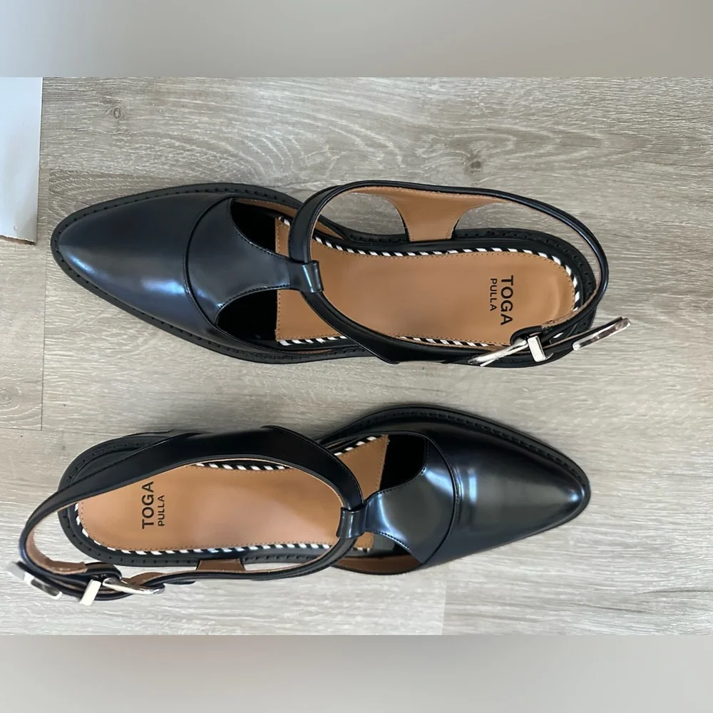 New Toga Pulla Sling Back Oxfords - Picture 1 of 10